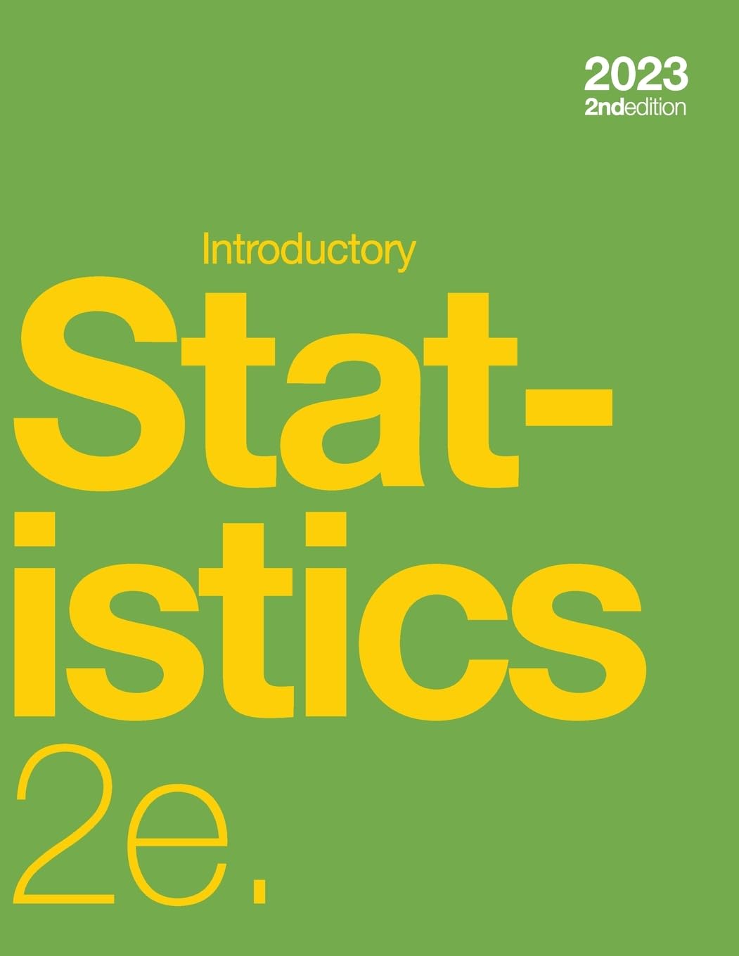 51kxA6EkLRL._SL1360_.jpg SOLUTION MANUAL FOR Introductory Statistics 2e Barbara Illowsky - ANSWERS ALL CHAPTERS PDF - Image 1