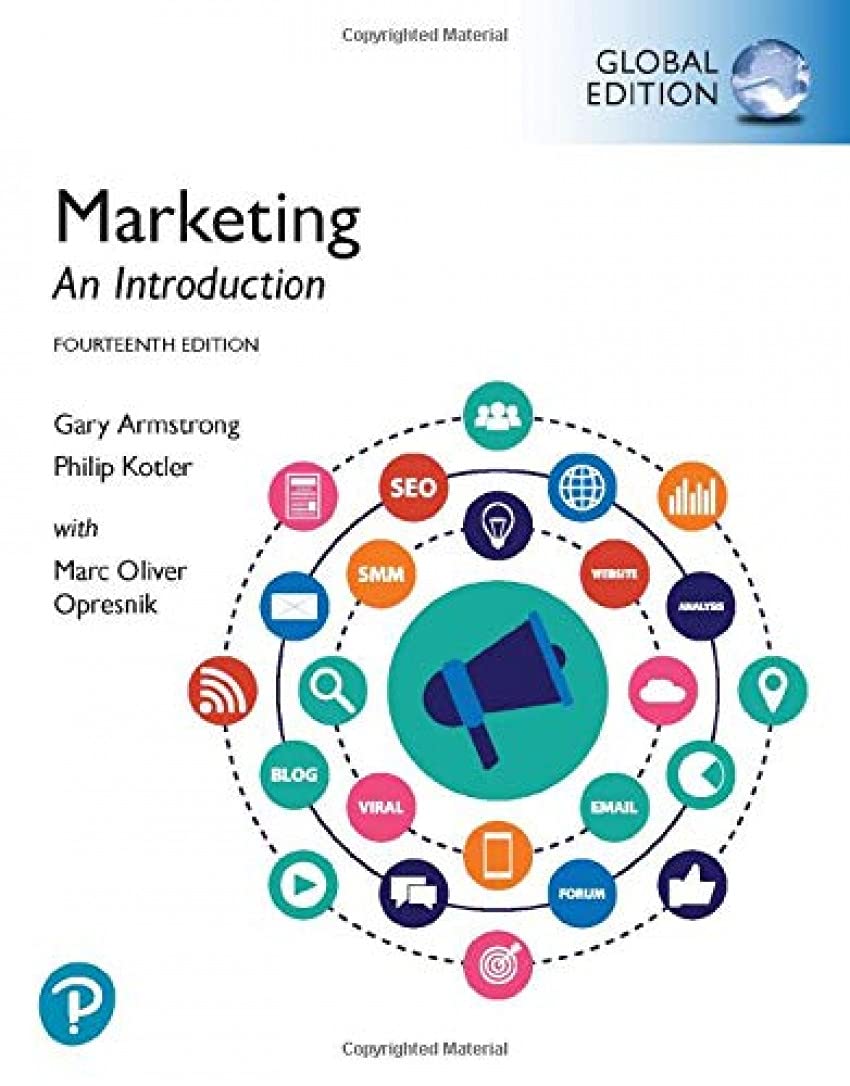 61giuqk3pfS._SL1086_.jpg TESTBANK FOR Marketing, 14th edition Gary Armstrong - QUESTIONS ALL CHAPTERS PDF - Image 1
