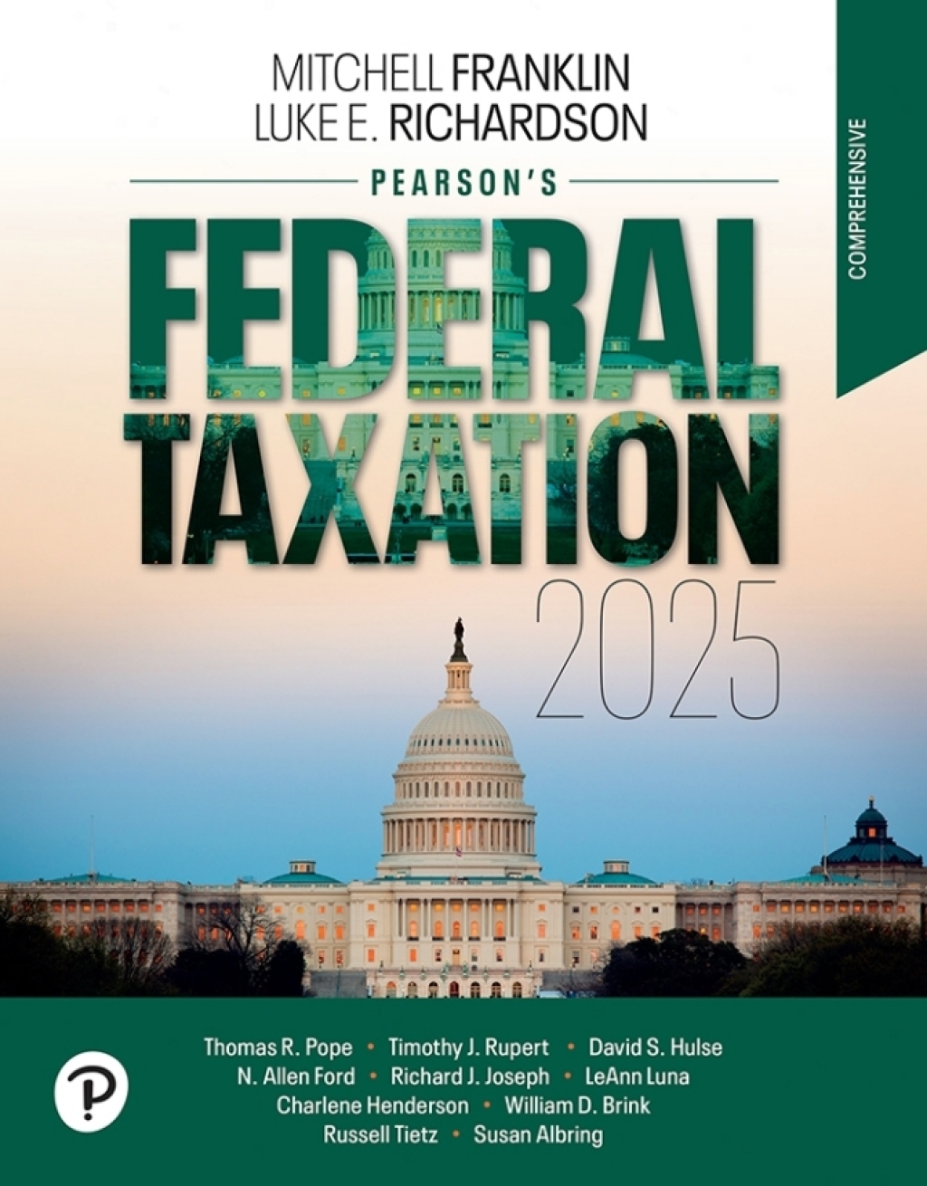 9780135336434.jpg SOLUTION MANUAL FOR Pearson's Federal Taxation 2025 Comprehensive, 38th edition Mitchell Franklin - ANSWERS ALL CHAPTERS PDF - Image 1