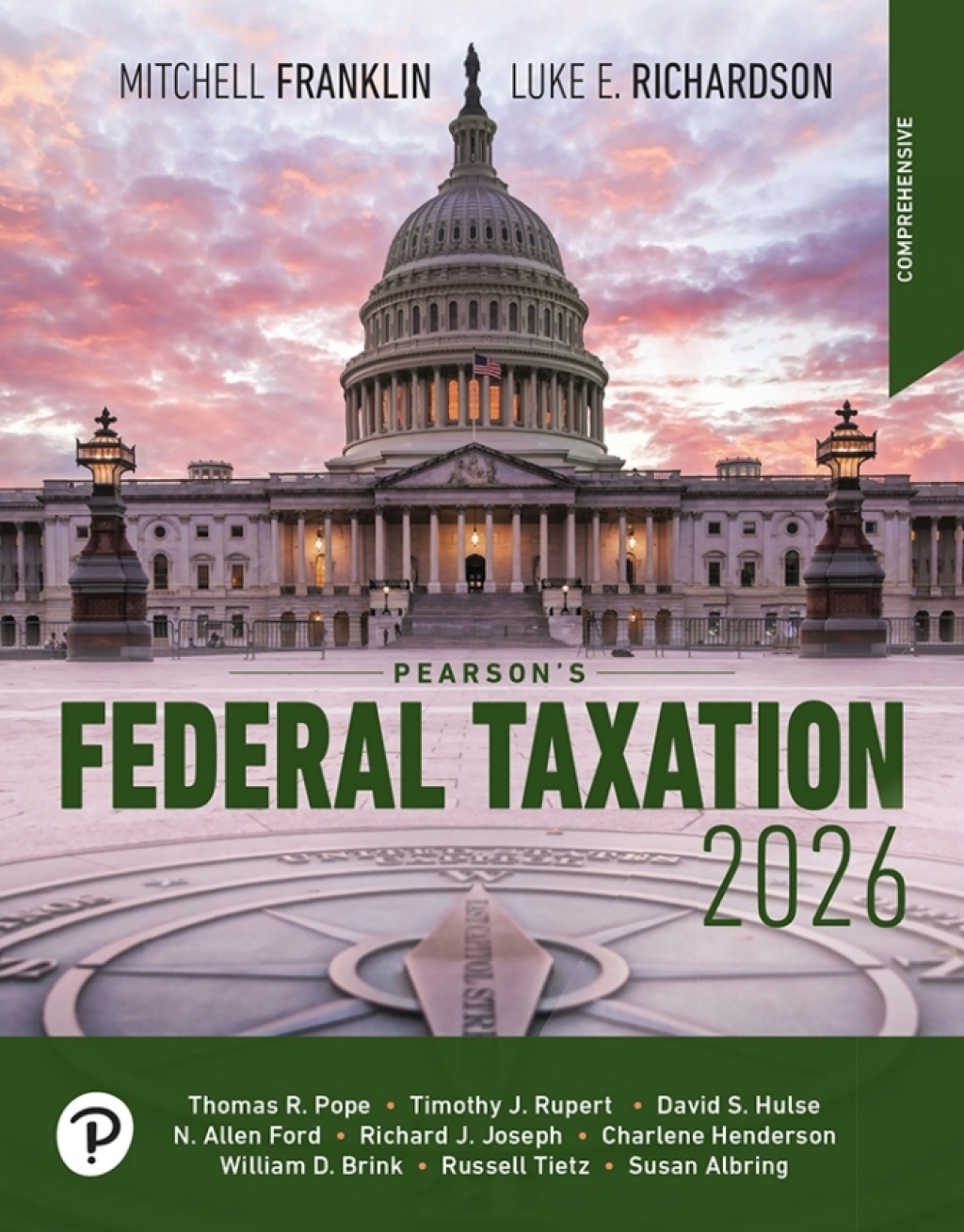 9780135428276.jpg SOLUTION MANUAL FOR Pearson's Federal Taxation 2026 Comprehensive, 39th edition Luke E. Richardson - ANSWERS ALL CHAPTERS PDF - Image 1
