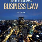 TESTBANK FOR Business Law, 12th edition Henry R. Cheeseman - QUESTIONS ALL CHAPTERS PDF