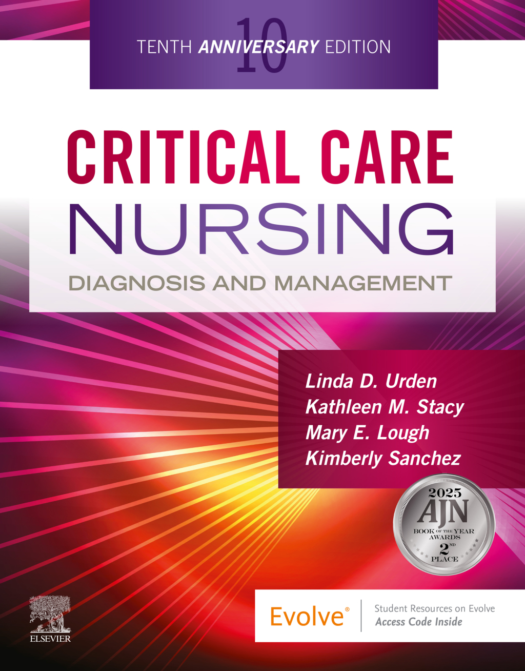9780443118548.jpg TESTBANK FOR Critical Care Nursing, 10th Edition By Linda D. Urden - QUESTIONS ALL CHAPTERS PDF - Image 1