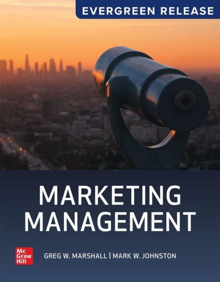TESTBANK FOR Marketing Management, 4th Edition By Greg Marshall - QUESTIONS ALL CHAPTERS PDF