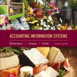 SOLUTION MANUAL FOR Accounting Information Systems, 4th Edition Vernon Richardson - ANSWERS ALL CHAPTERS PDF