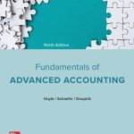 SOLUTION MANUAL FOR Fundamentals of Advanced Accounting, 9th Edition Joe Ben Hoyle - ANSWERS ALL CHAPTERS PDF