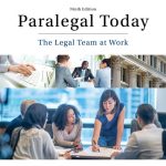 TESTBANK FOR Paralegal Today The Legal Team at Work 9th Edition Miller - QUESTIONS ALL CHAPTERS PDF