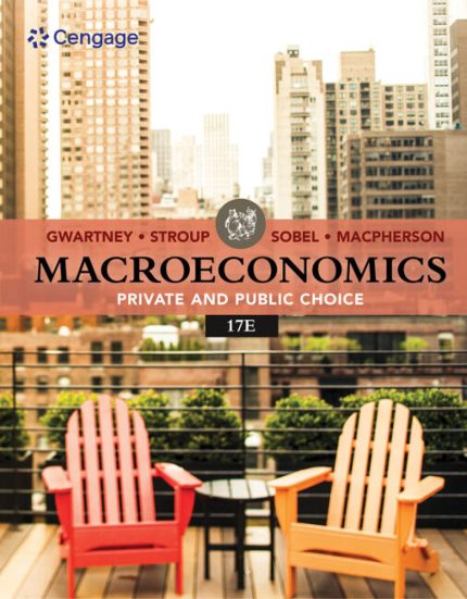 TESTBANK FOR Macroeconomics Private & Public Choice , 17th Edition James D. Gwartney - QUESTIONS ALL CHAPTERS PDF