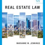 SOLUTION MANUAL FOR Real Estate Law, 12th Edition Marianne M. Jennings - ANSWERS ALL CHAPTERS PDF