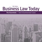 SOLUTION MANUAL FOR Business Law Today - The Essentials Text & Summarized Cases 14th Edition Miller - ANSWERS ALL CHAPTERS PDF